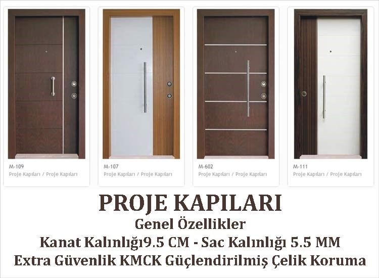 Proje Çelik Kapıları