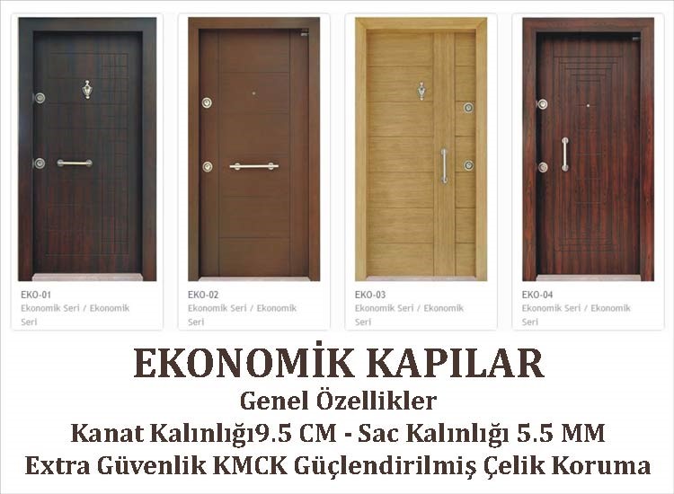 Ekonomik Çelik Kapı